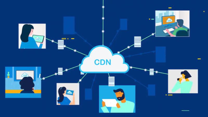 نحوه کار cdn چگونه است؟