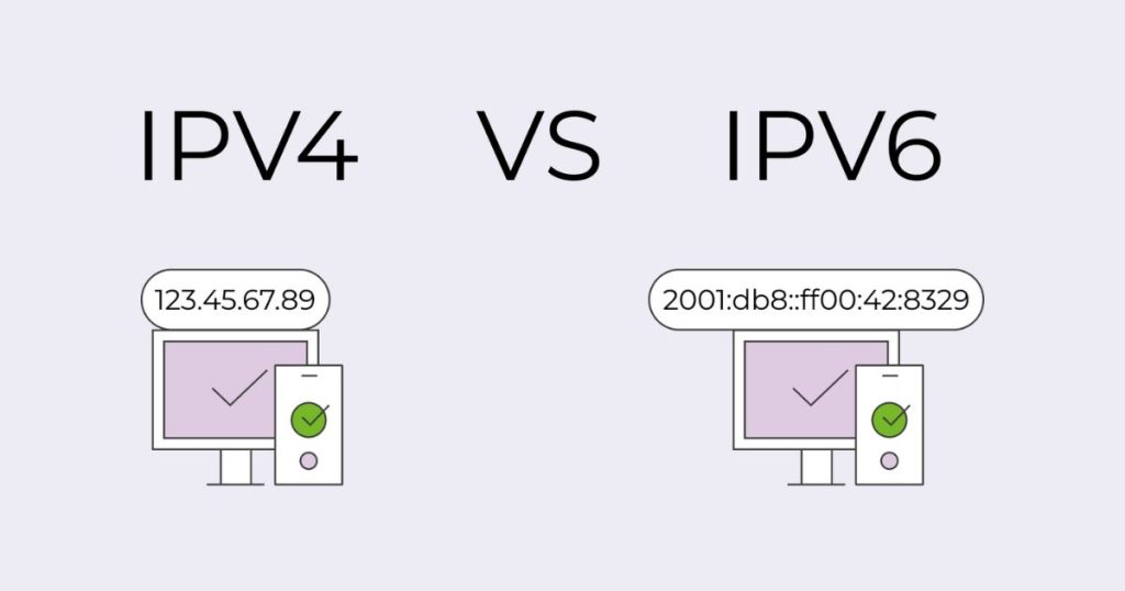 تفاوت IPv4 و IPv6 چیست