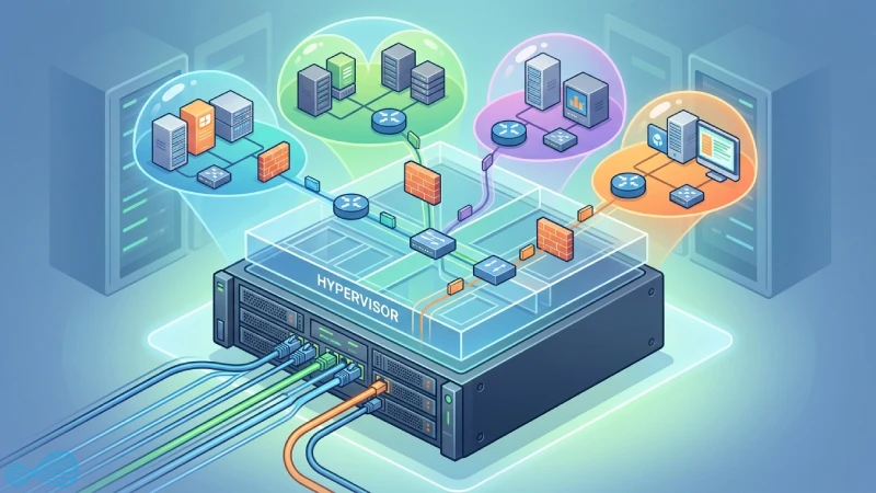 مجازی سازی شبکه یا Virtualization چیست؟