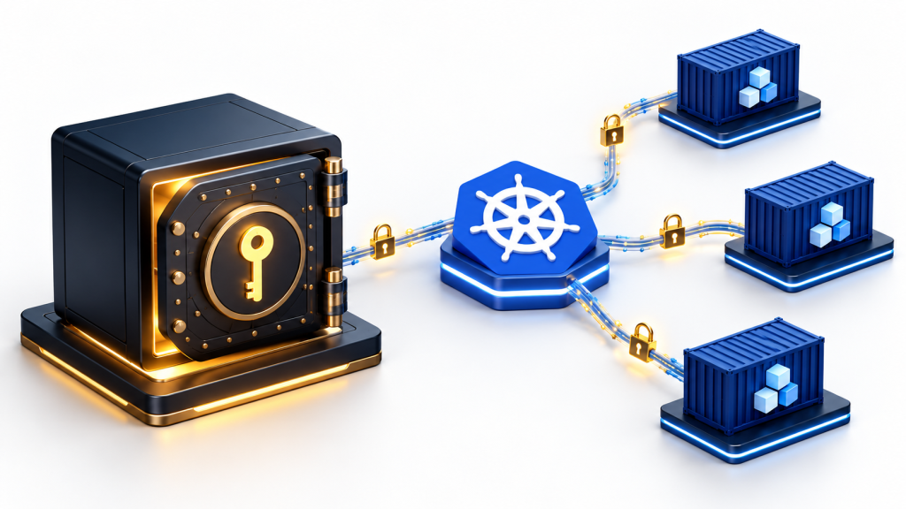 مدیریت امن Secret با Vault و اتصال آن به Kubernetes و کانتینرهای برنامه