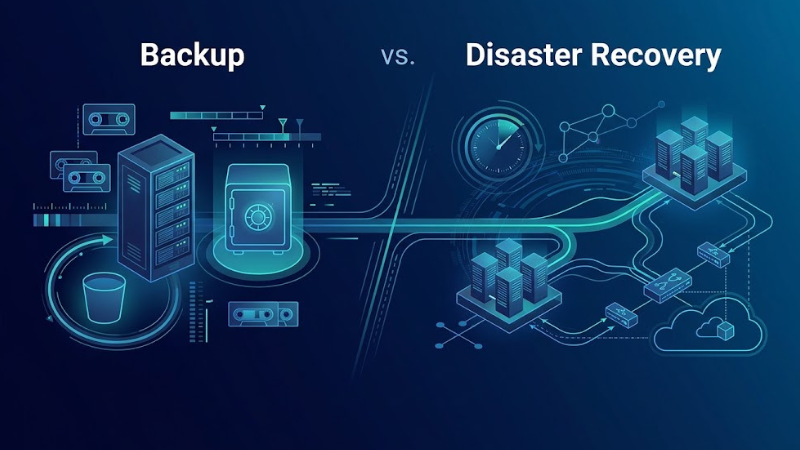 تفاوت Backup و Disaster Recovery
